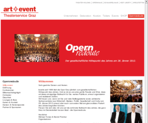 opernredoute.com: Willkommen - Opernredoute -  Theaterservice Graz GmbH
Die Theaterservice Graz GmbH 