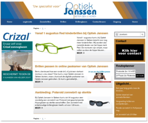 optiekjanssen.com: Optiek Janssen | GELEEN | opticien | brillen | zonnebrillen | contactlenzen | brillenglazen
De nieuwste trends op het gebied van zonnebrillen, brillen , contactlenzen en oogzorg