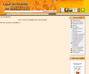 picardiebasket.org: Picardie Basket: Ligue de Picardie de Basketball
