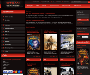 steamgames.cz: steamGAMES.cz » to nejlepší z her současnosti
czech info server