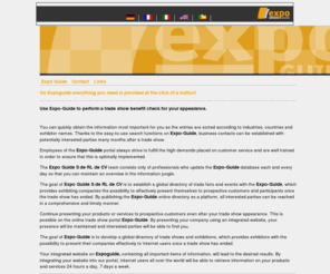 exhibitors-directory-in-the-expo-guide.com: Expo-Guide
 Use Expo Guide as an effective marketing instrument