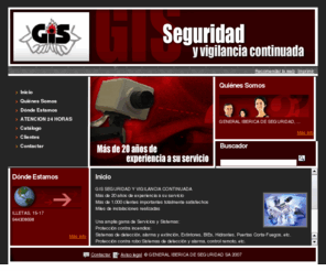 gisseguridad.com: SISTEMAS DE SEGURIDAD - Inicio
GIS, EMPRESA DE SEGURIDAD CON AMPLIA EXPERIENCIA EN EL SECTOR