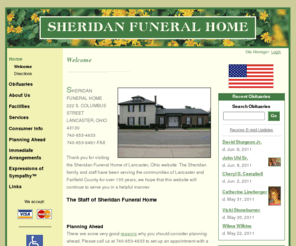 sheridanfuneralhome.net: SHERIDAN FUNERAL HOME : Lancaster, Ohio (OH)
SHERIDAN FUNERAL HOME : 