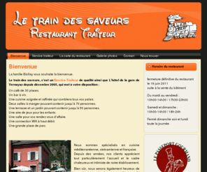 trainsaveurs.com: trainsaveurs.ch: Bienvenue
Restaurant Traiteur