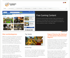 worldwidegames-gmbh.com: wwg worldwidegames GmbH - Wo und wann Du willst…
WWG ist ein international etabliertes Unternehmen, das als unabhängiger Aggregator und Publisher von Browsergames sowie als Contentprovider für Medienhäuser agiert.