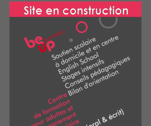 be-up-formation.com: En construction
site en construction
