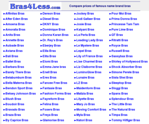 bras4less.com: Bras4Less.com
Compare prices of bras.