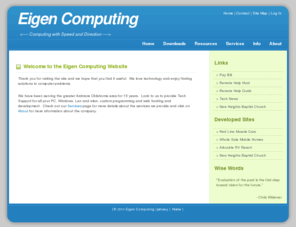 eigencomputing.net: Eigen Computing
Eigen Computing