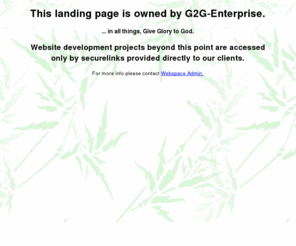g2g-enterprise.com: G2G Enterprise
website design, website development, website management