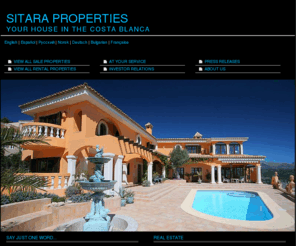 solarismontage.info: Your house in the Costa Blanca - Sitara International - Sitara Properties
Sitara Building Developer - Spanish registered building company where all our personal are legally working and as such all our work is insured against any defects for 10 years, as required by Spanish law. 