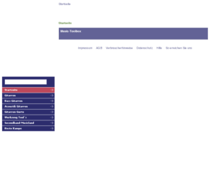 viecherl.net: Produktliste von Music-Toolbox
Music Tools und Parts für Gitarren Guitars und Bässe