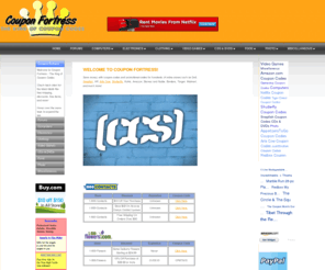 couponfortress.com: Coupon Fortress - Get Money Saving Coupon Codes
Save money with coupon codes and promotional codes for hundreds of online stores such as Dell, Snapfish, HP, Shutterfly, Kohls, Amazon, Barnes and Noble, Borders, Target, Walmart, and much more!
