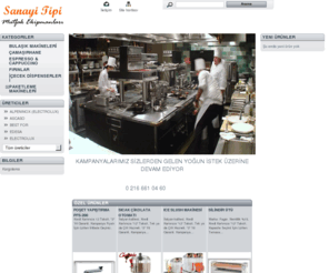 sanayimutfak.net: Sanayi Tipi Mutfak Ekipmanları
Bu mağazada PrestaShop yazılımı kullanılmaktadır