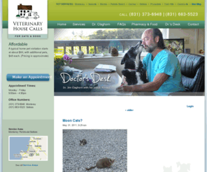 vethousecalls.net: Veterinary Services in Salinas, Monterey, Seaside, Marina, Carmel, Pebble Beach, Prunedale, CA
