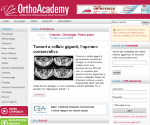 ortoacademy.com: OrthoAcademy - LETTERATURA INTERNAZIONALE, DIDATTICA, CLINICA
