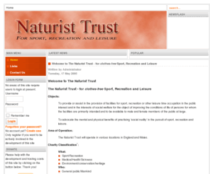 naturist-trust.com: Naturist Trust - Home
Mambo - the dynamic portal engine and content management system