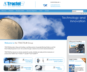 travsafe.info: TRACTEL® | Homepage
Through a distribution network of over 8,000 distributors world wide, customers have access to a broad product portfolio for its diverse needs.