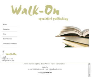 walk-on.info: Walk-On
publishing