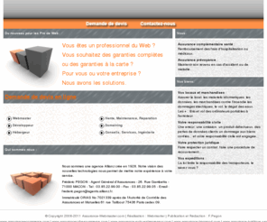 assurancewebmaster.com: Assurance Webmaster
Assurance Webmaster : assurances pour webmaster, développeur, référenceur