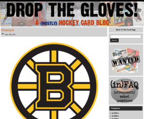 fightstrap.com: Drop The Gloves!
A Hockey Card Blog