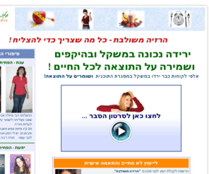 ofirlife.com: הרזיה משולבת - כל מה שצריך כדי להצליח !
Information Package