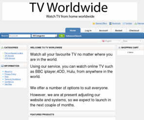 tv-worldwide.com: TV Worldwide
TV from home, anywhere