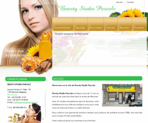 beautystudiopascale.com: Beauty Studio Pascale à Wemmel – Bienvenue sur notre site -
    Beauty Studio Pascale - LENNIK
Bienvenue sur le site de Beauty Studio Pascale, votre institut de soins esthétiques à Wemmel. Votre esthéticienne vous accueille dans cet espace de bien-être et vous propose soins, solutions amincissantes et bancs solaires.