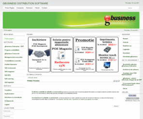 gbusiness.ro: Prima pagina
Firma de distributie business soft.