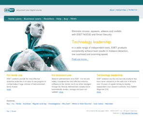 nod32.co.nz: ESET, Home
Description