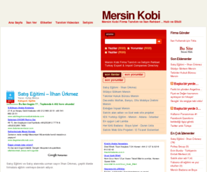 trweb3.com: Mersin Kobi -TrWeb3 Mersin Firma ve Kobi Rehberi - -Turkey Companies
TrWeb3 Mersin Firma ve Kobi Rehberi -Turkey Companies -  Mersin ihracat Rehberi - Mersin Import , Export Companies - Technology Products, Computer, cell phone, mobile phone firms, China Technology Firms.