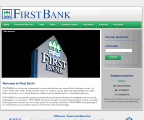 ccb-fbsa.com: First Bank >  Home
First Bank