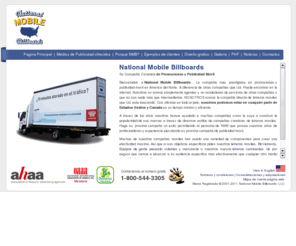 publicidadmobil.net: NMB - Letreros Moviles - Publicidad Movil - Publicidad Hispana - Camiones Letreros - Bici-letreros - Vehiculos Electricos â Degustacion
National Mobile Billboards - Letreros Moviles - Publicidad Movil - Publicidad Hispana - Letreros Movibles - Camiones Letreros - Camiones Letreros o Camiones con Avisos - Letreros en Camiones o Avisos en Camiones