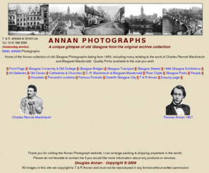 annanphotographs.com: Annan  Photographs of  Old  Glasgow Scotland
Annan Photographs of Old Glasgow Scotland dating from  1855