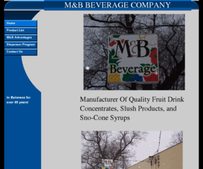 mandbbeverage.com: Home
Enter a brief description of your site here