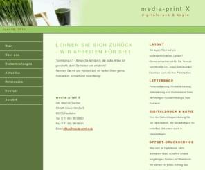 mpx-info.com: media-print X
Ihr Lettershop in Neufahrn für Digital- und Offsetdruck - schnell, kompetent und zuverlässig!