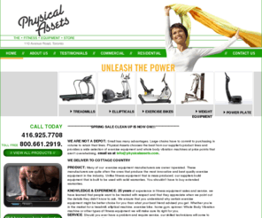 physicalassets.com: Fitness Equipment Power Plate Exercise Bikes Treadmills Vibration Machines  Ellipticals Toronto, Spinners Home Gyms DKN in Toronto
Physical Assets -  Your source for fitness exercise equipment in Toronto. Offers Power Plates,  exercise bikes, Treadmills, Vibration Machines, Ellipticals Toronto, Spinners Home Gyms DKN