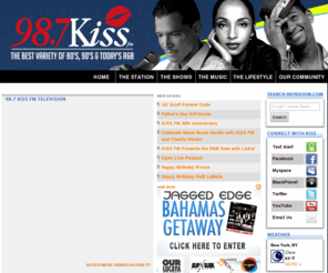 987kissfm.com: 98.7 KISS fm - The Best Variety of 80's, 90's & Today's R&B - HOME PAGE
The best variety of classic soul, old school and today's R&B since 1981 giving our listeners the opportunity to keep their memories alive with great music of yesterday and the chance to create new memories with the music of today on air and online.