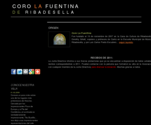 corolafuentina.com: Coro la fuentina de Ribadesella - Asturias - Escuela de canto y música en Ribadesella
We provide free flash templates, free templates, free flash header
