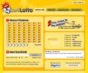 free lotto play lottery online