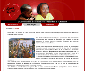 rentreeducoeur.com: Bienvenue à la Fondation la Rentrée du Coeur
La Fondation la Rentre du Coeur est une ONG ddie au dveloppement durable des populations par l'ducation.