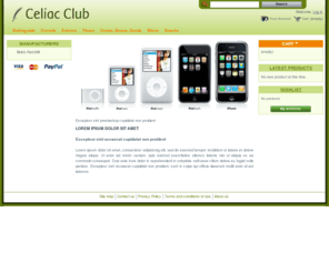 celiacclub.com: Celiac Club
Your source for great quality, affordable gluten-free foods.