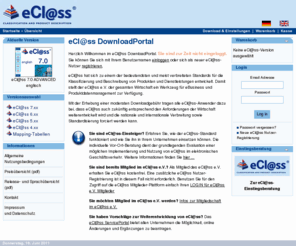 eclass-shop.com: eCl@ss DownloadPortal
Text