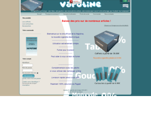 vapotine.fr: Vapotine la cigarette electronique
Vapotine, cigarette electronique, recharge