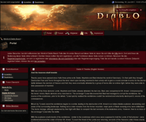 diablo4.com: Portal - World of Diablo Board
Diablo 3 Story