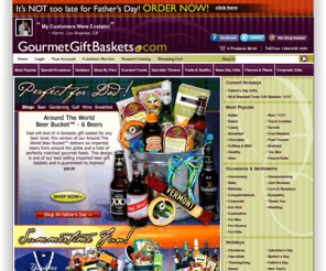 gourmentgiftbasket.com: Gift Baskets | Gourmet Gift Baskets | Wine Gift Baskets | Fruit Baskets
Gourmet Gift Baskets for every occasion.  Fast delivery for Corporate, Gourmet, Fruit and Wine Baskets.  Now shipping for Easter! Call toll free 1-866-842-1050