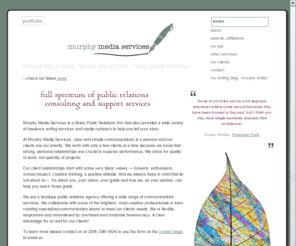 murphymediaservices.com: Murphy Media Services
Boise Public Relations Firm, Boise Freelance Writing