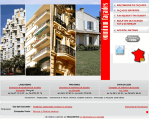 omnium-facades.com: Entreprise de ravalement de façades à Marseille : Omnium Façades
Omnium Façades est une entreprise de ravalement de et de nettoyage façades, basée à Marseille