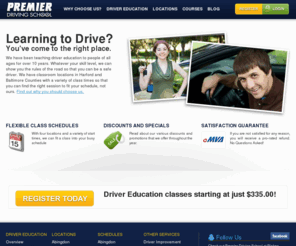 drivers education to all Maryland residents. Quality drivers ed ...