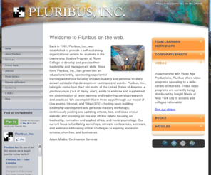 pluribusinc.com: Welcome to Pluribus, Inc.
Designed and developed by Pluribus, Inc.