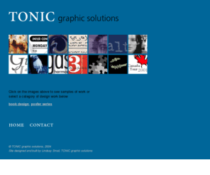 tonicgraphicsolutions.com: TONIC graphic solutions
TONIC graphic solutions: graphic design and web design